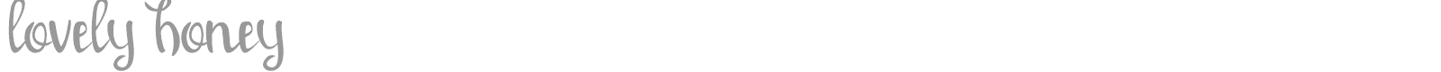 Lovely Honey font preview